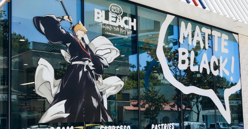 VIZ Media’s BLEACH Menu at Matte Black Coffee