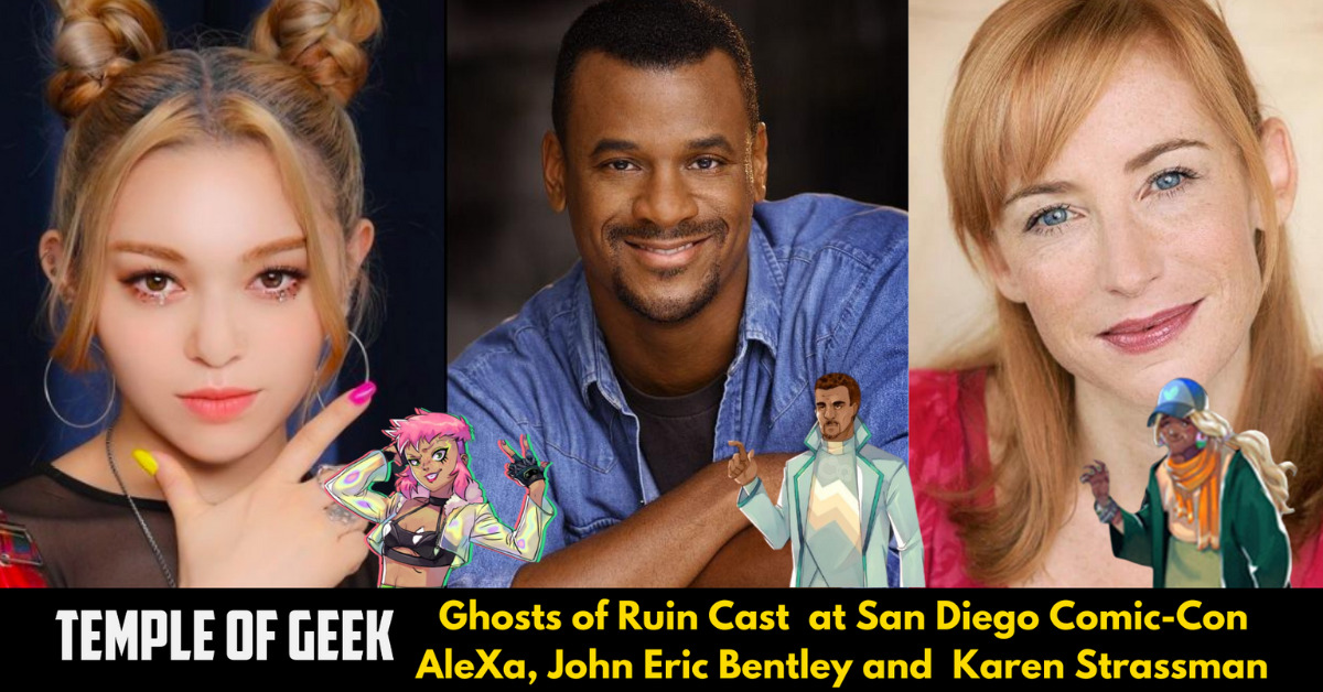 Ghosts of Ruin Voice Actors at San Diego Comic-Con