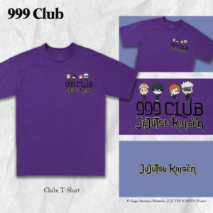 jujutsu kaisen 999 club chibi tee