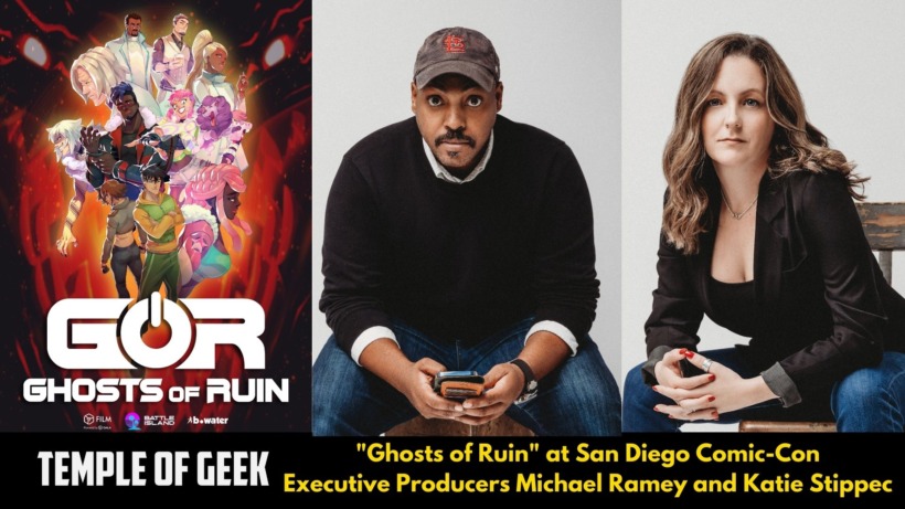 Ghosts of Ruin Executive Producers at San Diego Comic-Con 2023