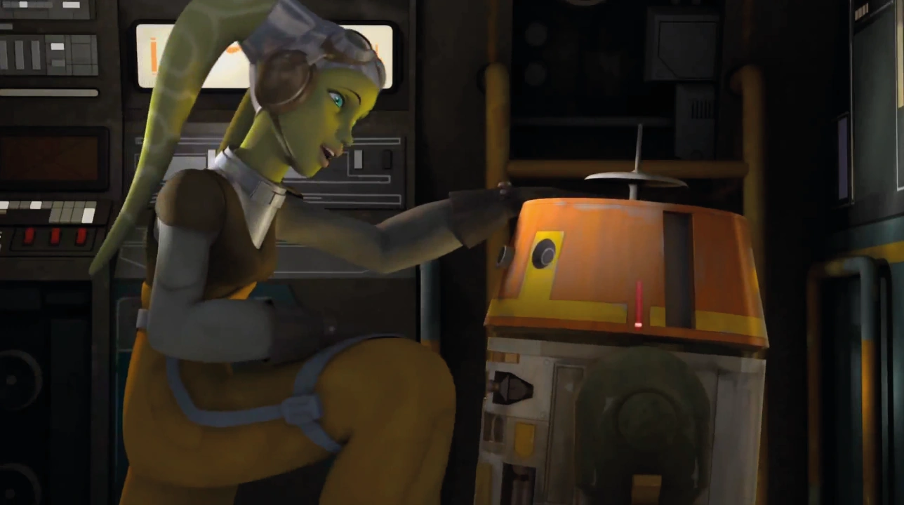 Hera Syndulla and Chopper