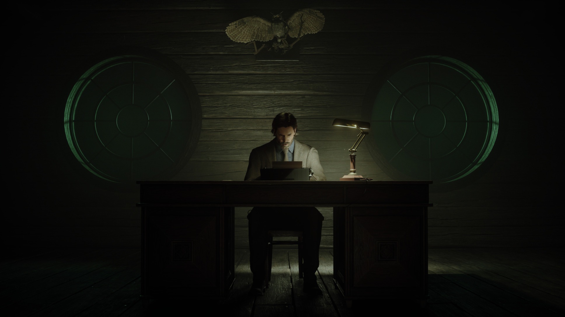 Alan Wake in the Writer's Room. Image courtesy of Remedy.