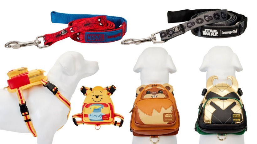 Loungefly Launches Pet Line featuring Disney, Star Wars and Marvel