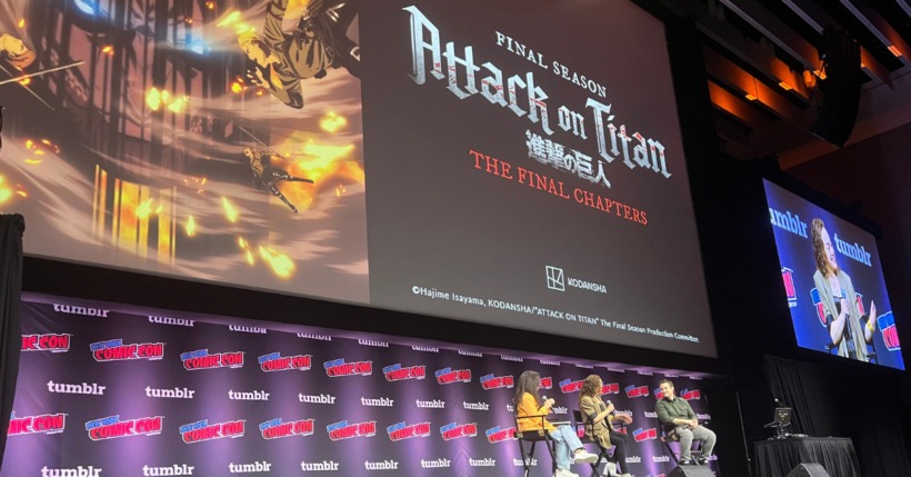 Attack on Titan 10 Year Celebration and Dub Panel at NYCC