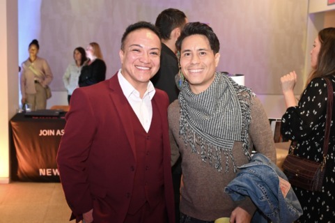 indigenous stories - Actor Hector T. Plascencia and director/writer Ahuatl Amaro attend NFMLA's November Film Festival