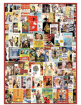 Picture of a puzzle made up of several old movie posters