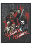 Picture of journal with horror figures on them