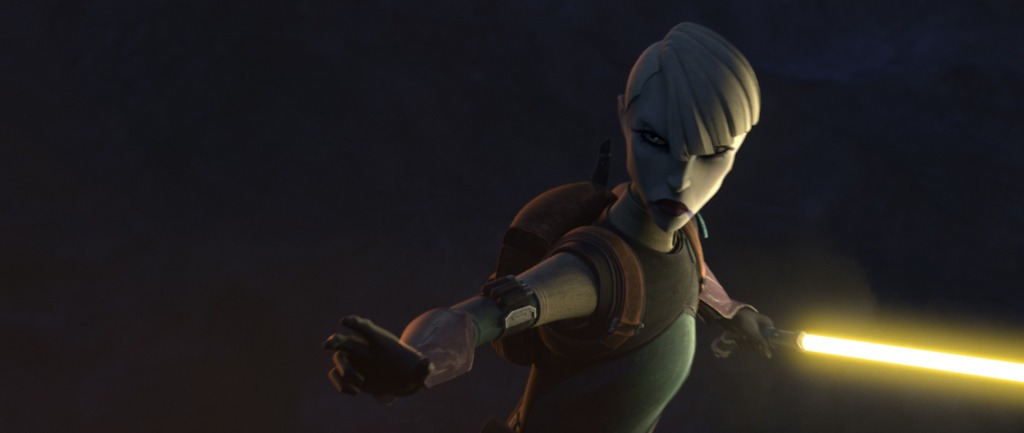 Asajj Ventress in The Bad Batch Season Three trailer