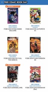 free comic book day 2024