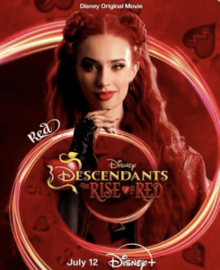 Kylie Cantrall as Red in Descendants: The Rise of Red