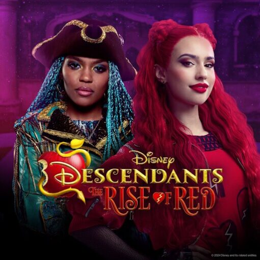 Uma and Red from Descendants: The Rise of Red What's My Name (Red Version)