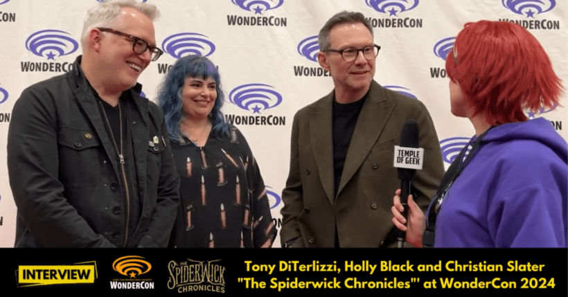 WonderCon 2024: Christian Slater, Holly Black, and Tony DiTerlizzi