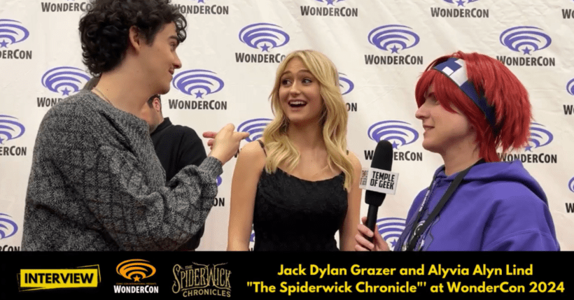 WonderCon 2024: Jack Dylan Grazer and Alyvia Alyn Lind in “The Spiderwick Chronicles”