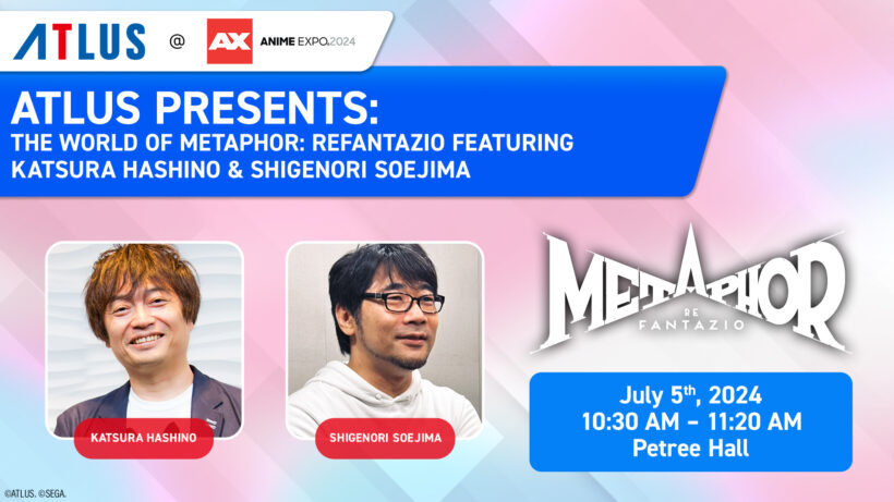 ‘Metaphor: ReFantazio’ Panel Announced for Anime Expo 2024