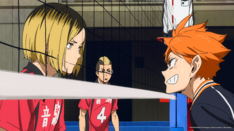 kenma and hinata in haikyu!! the dumpster battle review