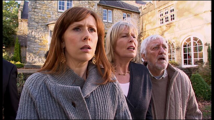 donna, her mother, and grandfather in turn left