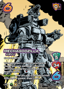 GODZILLA Challenger Series for Godzilla + Mothra, "Mechagodzilla".