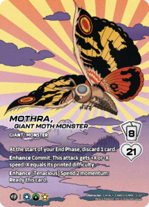 GODZILLA Challenger Series for Godzilla + Mothra, "Mothra".