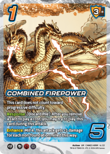 GODZILLA Challenger Series for King Ghidorah + Rodan", Combined Firepower.