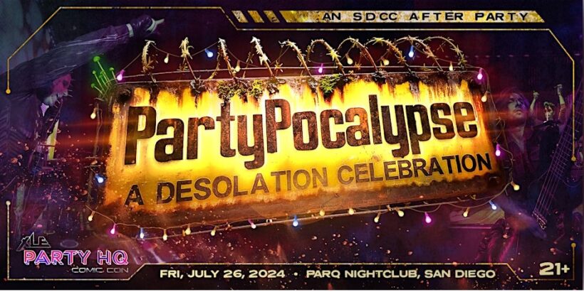 PartyPocalypse at San Diego Comic-Con. Image source: eventbrite.