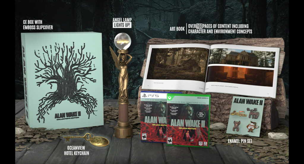 Alan Wake 2 physical Deluxe Edition. 