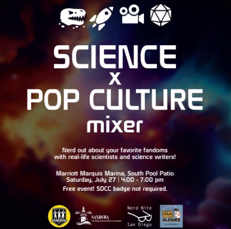 Science x Pop Culture Mixer. Image source: nerdnite.com