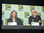 Interview with the Vampire cast at San Diego Comic Con. (L-R) Sam Reid and Rolin Jones