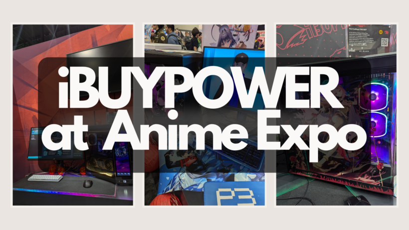 iBUYPOWER at Anime Expo.