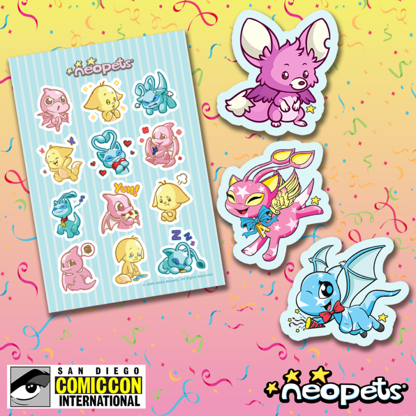 Neopets San Diego Comic Con Merch