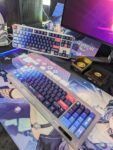 SilverWolf set up at iBUYPOWER during Anime Expo