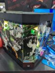 iBUYPOWER booth at Anime Expo displaying prebuilt gaming pcs, feat Persona 3