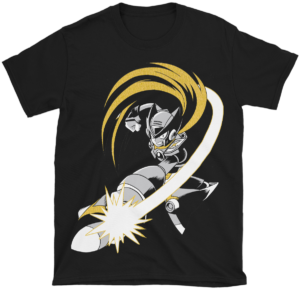 MEGA MAN ZX GOLD FOIL T-SHIRT