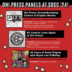 comic book announcements at sdcc