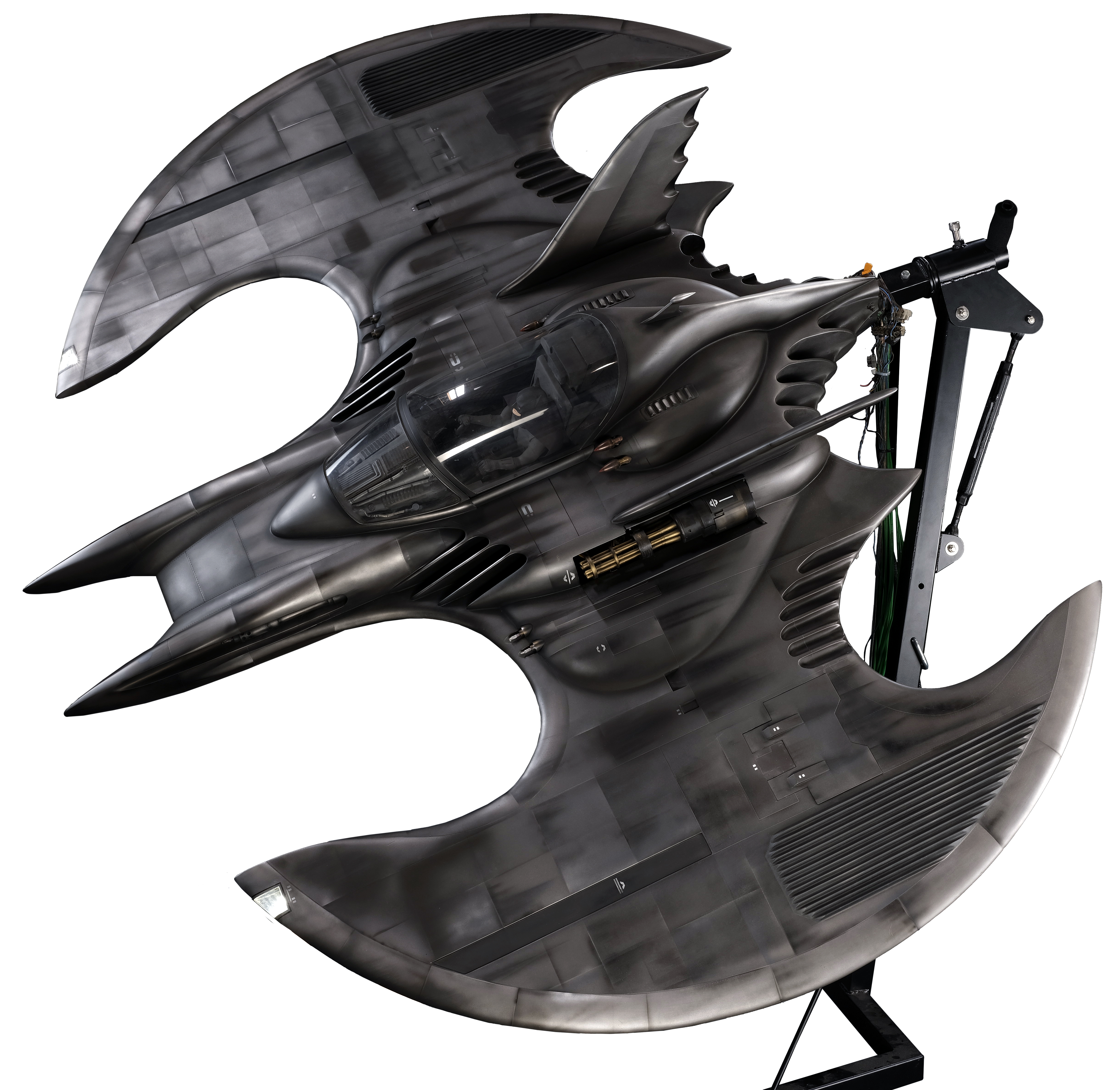 Batwing motorized miniature from Tim Burton's Batman. Image courtesy of Propstore.