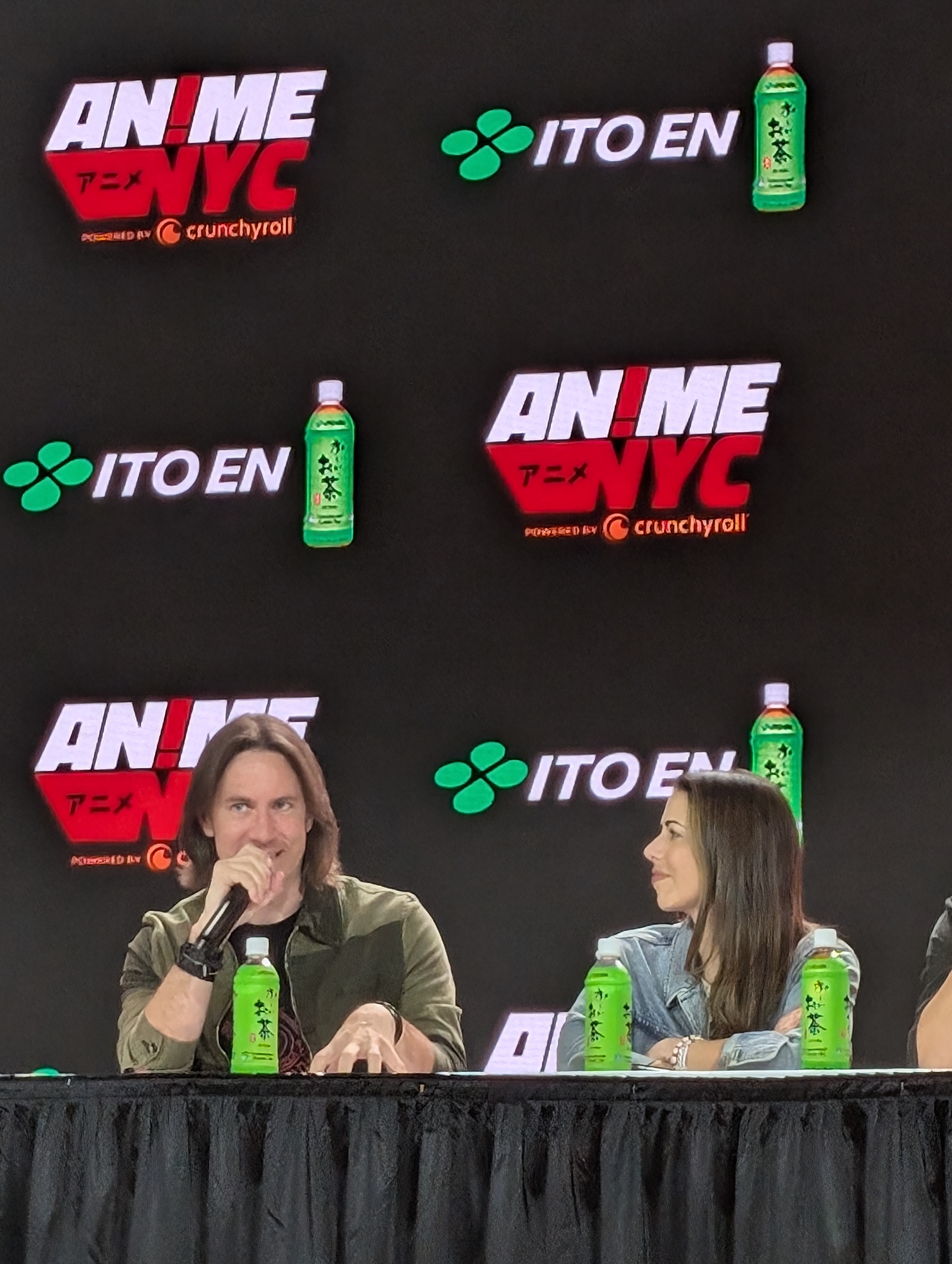 Matt Mercer at the Critical Role panel at Anime NYC