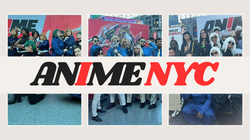 Collage of cosplays from Anime Nyc.