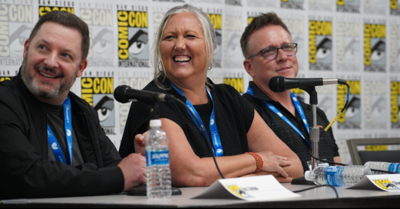 eric litman sdcc, shelley westerman, and michael cliett