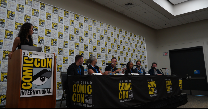 "Fan Favorites" panel, featuring Eric Litman, Matt Bowen (composer), and more