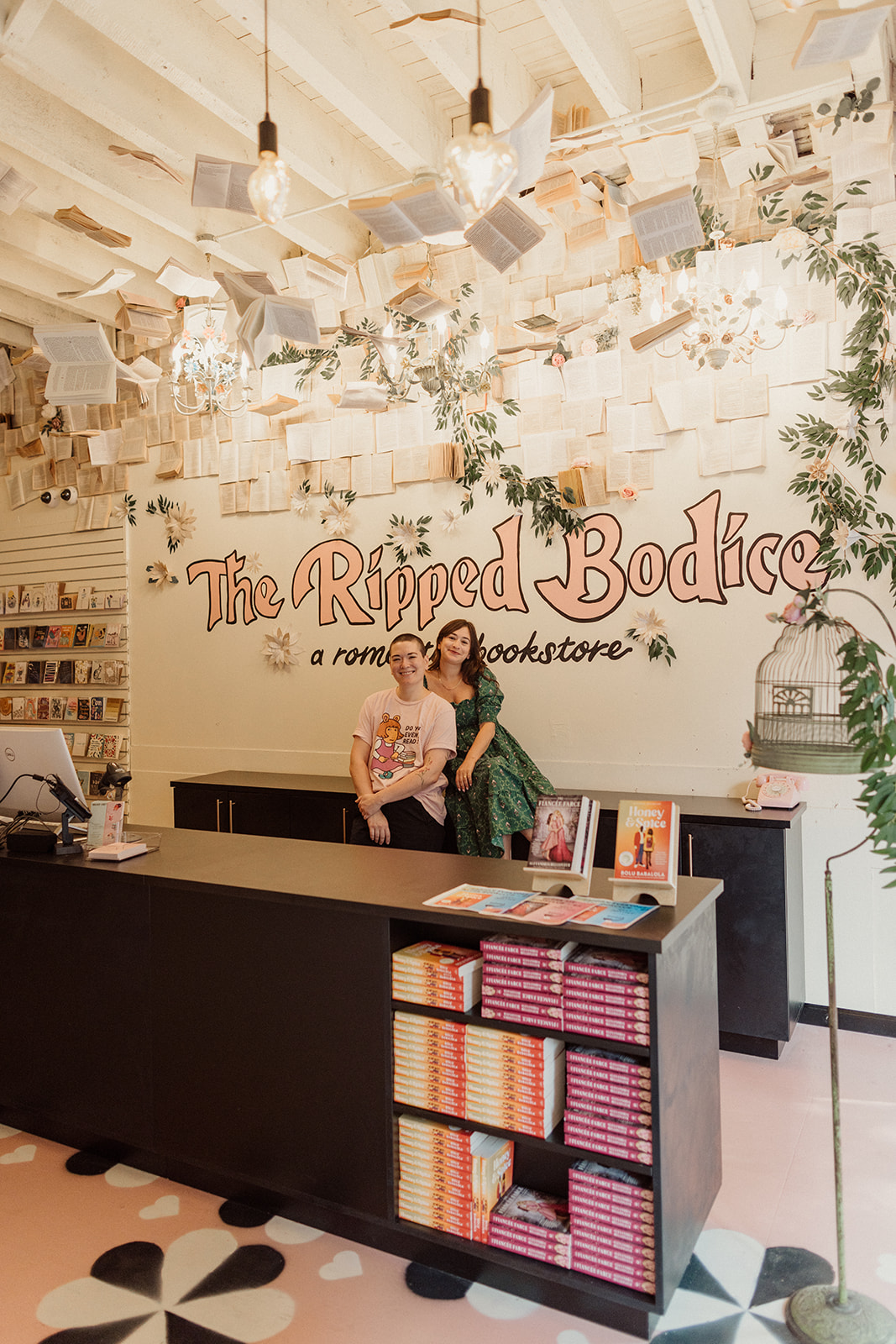 Leah and Bea, creators and owners of The Ripped Bodice