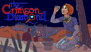 Indie game "The Crimson Diamond" title screen