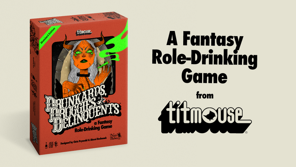 TTRPG Drunkards, Druggies, & Deliquents from Titmouse