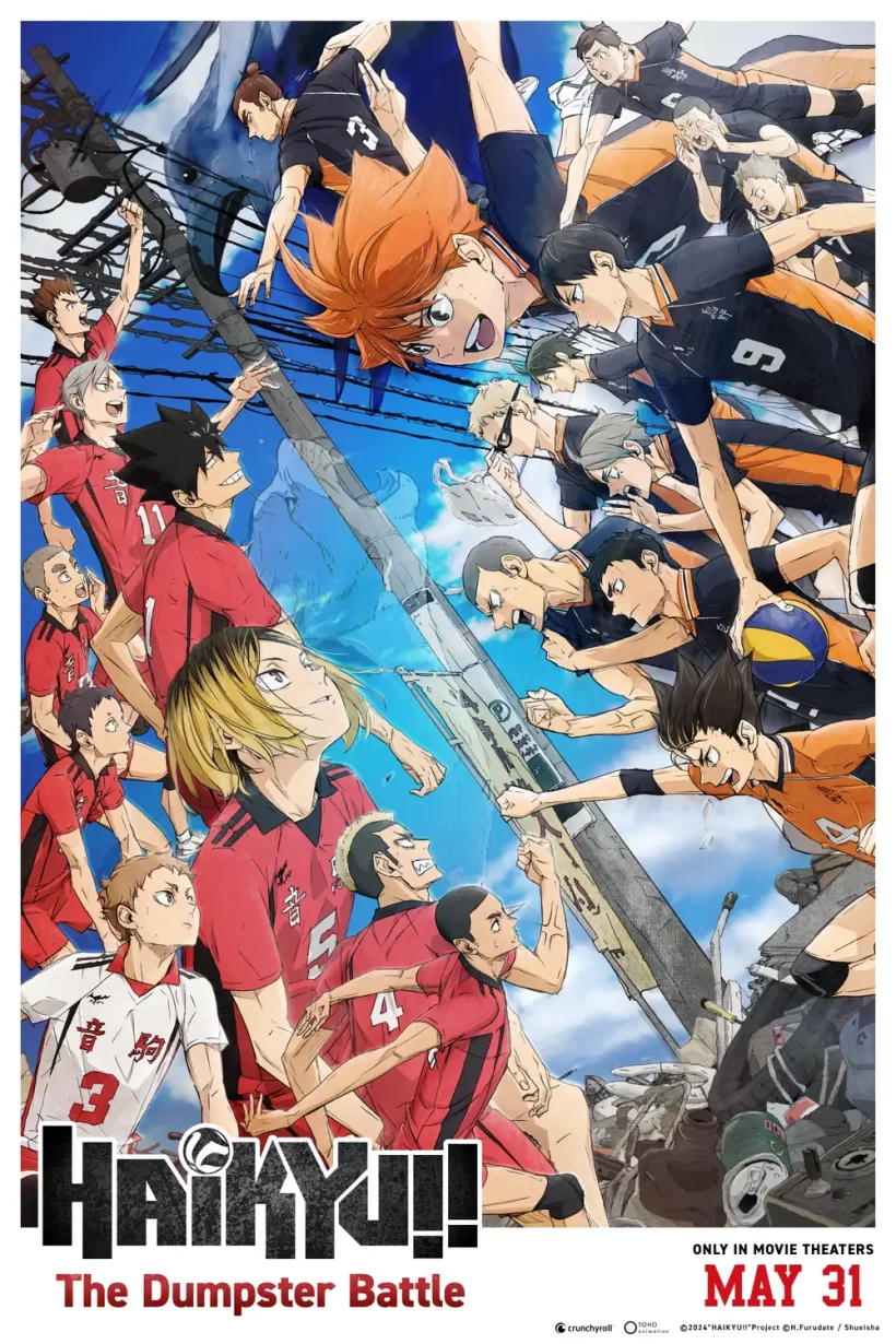 Haikyu! The Dumpster Battle Poster