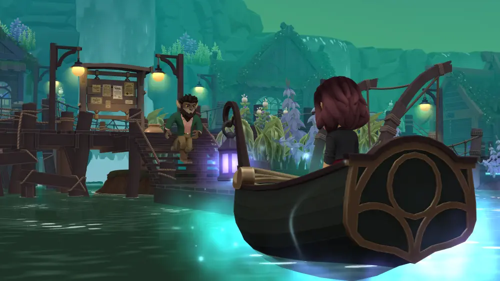 Wylde Flowers update: Tara travels by boat to the magical town of Ravenwood Hollow