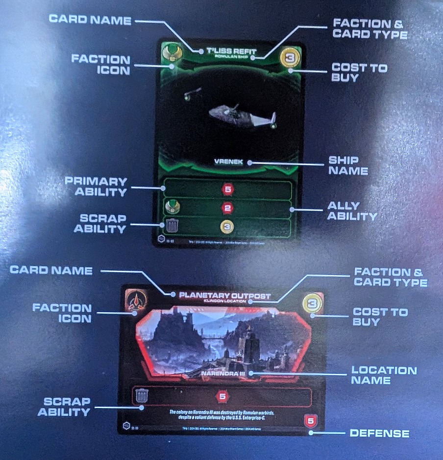 Star Trek: Star Realms board game