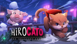 Hirocato the delivery hero running from Pig Chef