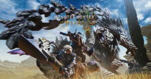 Monster Hunter running from Monster