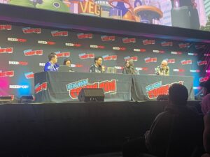 one piece team on stage at nycc 2024