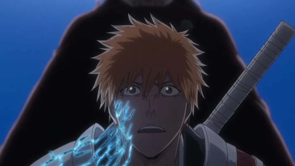 Ichigo Kurosaki after killing the Soul King. 