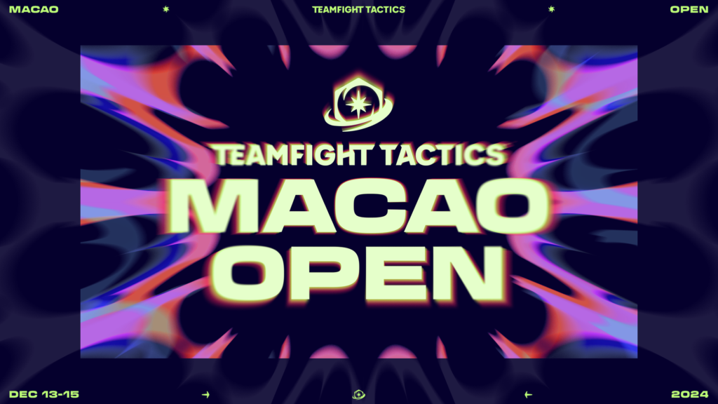 Teamfight Tactics Macao Open Tournament title