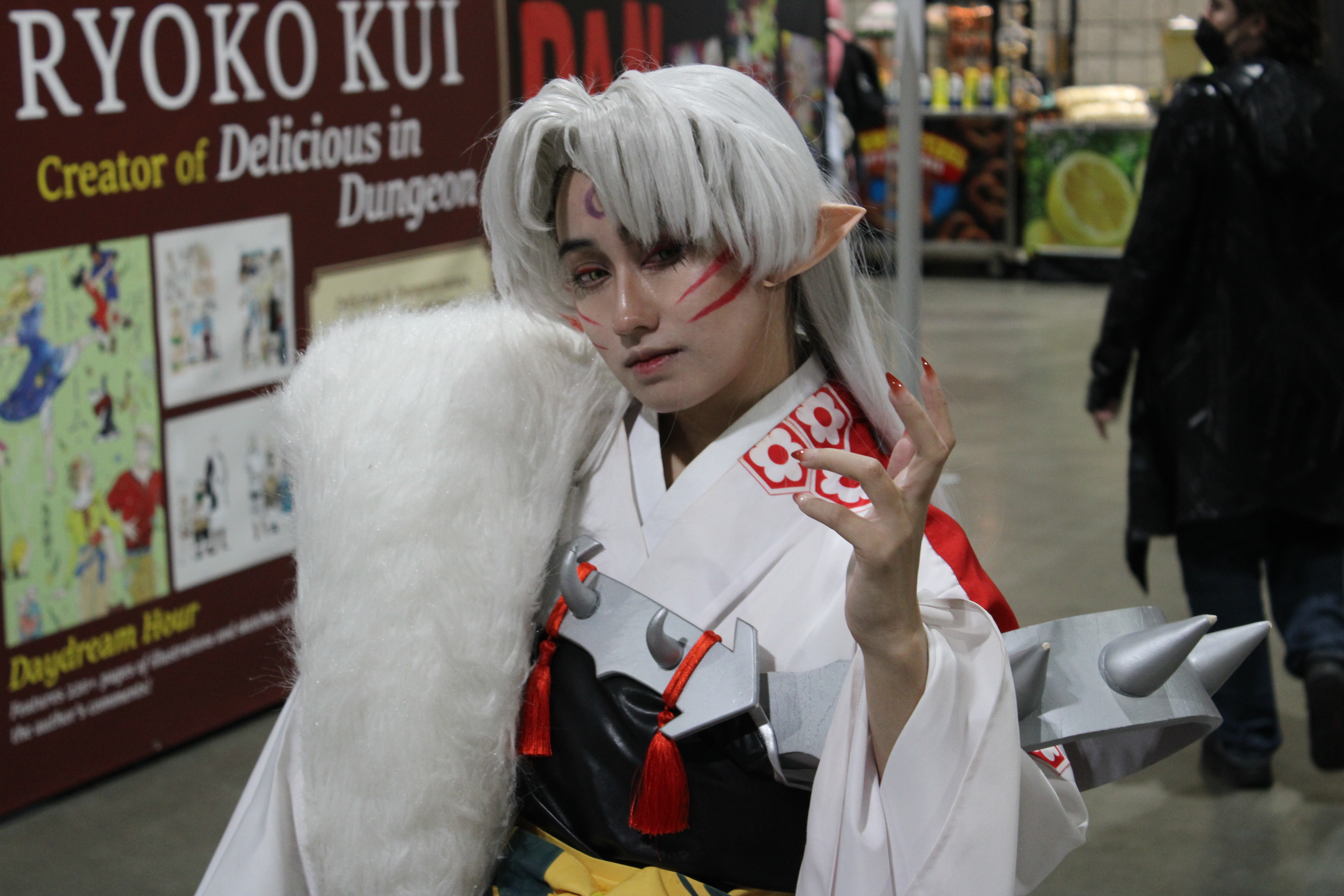 Lord Sesshomaru posing at Anime LA